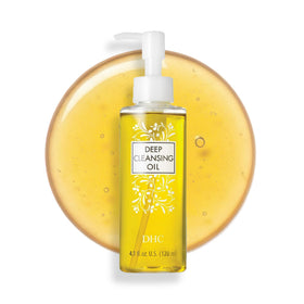 DHC Deep Cleansing Oil 4.1 oz front view with clear liquid