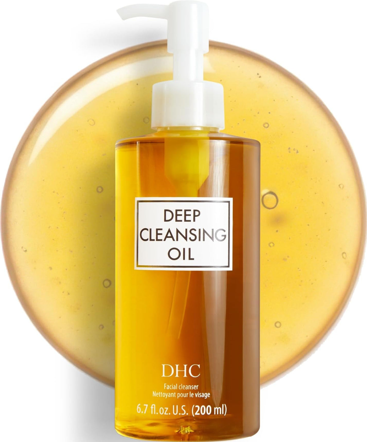 DHC Deep Cleansing Oil 6.7 oz bottle front view