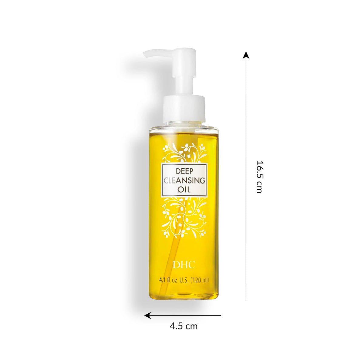 DHC Deep Cleansing Oil in a bathroom setting