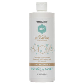 DHS Zinc Shampoo 2% Pyrithione 16 oz bottle front view