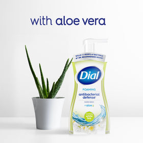 Dial Antibacterial Defense Foaming Hand Soap 30 Fl Oz refill pack with white tea fragrance