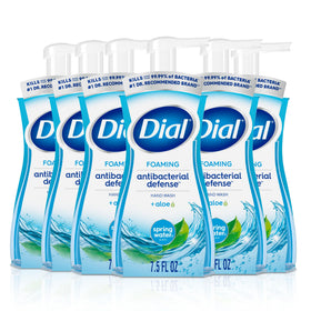 Dial Antibacterial Foaming Hand Soap Spring Water Scent front view
