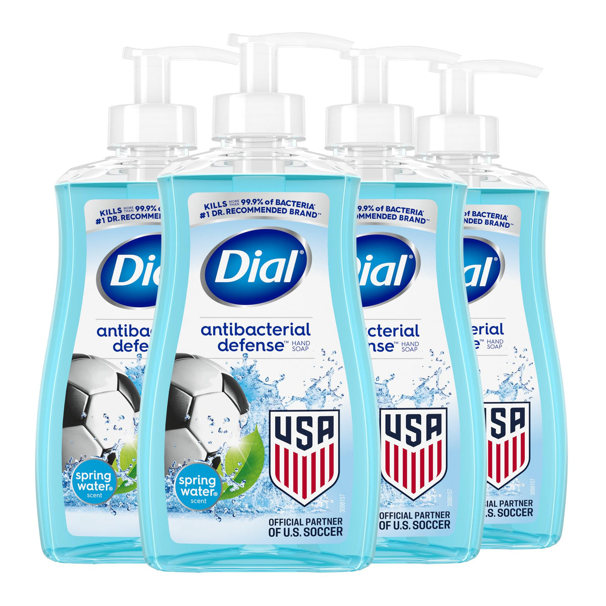 Dial Antibacterial Liquid Hand Soap 11 Fl Oz front view