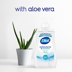 Dial Antibacterial Liquid Hand Soap pump dispenser