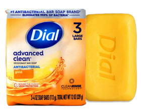 Dial Antibacterial Soap Bars stacked