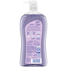 Dial Body Wash with recycled plastic bottle details