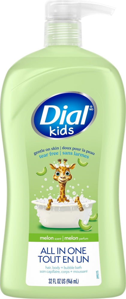 Dial Kids All-in-1 Body Wash 32 Fl Oz front view