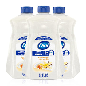 Dial Liquid Hand Soap Vanilla Honey 52 Fl Oz front view