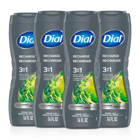 Dial Men 3 in 1 Body Wash 16 fl oz front view