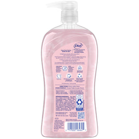 Dial Pamper & Indulge Silk & Magnolia Body Wash in a bathroom setting