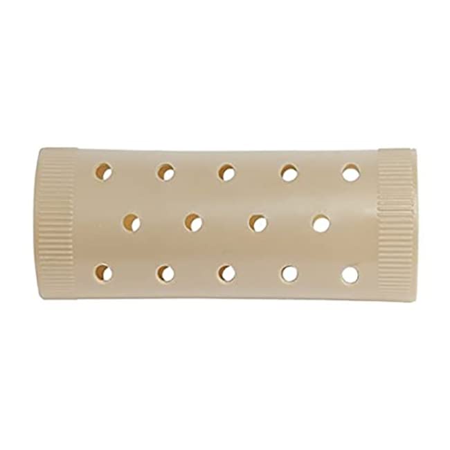 Diane Hair Rollers beige 12 pack side view