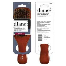 Diane Premium Boar Bristle Brush packaging