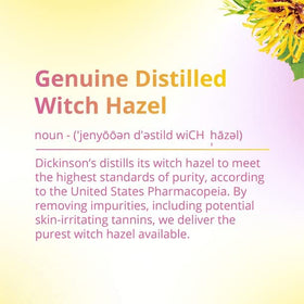 Dickinson's Witch Hazel Cleansing Cloths in a lifestyle setting
