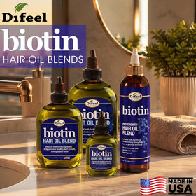 Difeel Biotin Hair Oil Blend 7.1 oz side view