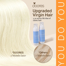 Different colour options of DOORES Clip in Hair Extensions