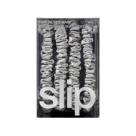 Different hairstyles created using SLIP Silk Skinny Scrunchies