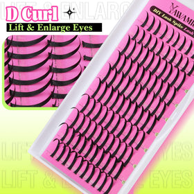 Different lengths of Yawamica Spiky Lash Extensions