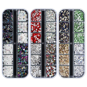 Different patterns of rhinestones from Artdone kit