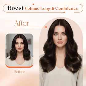 Different shades of Sunny Hair Clip-in Extensions