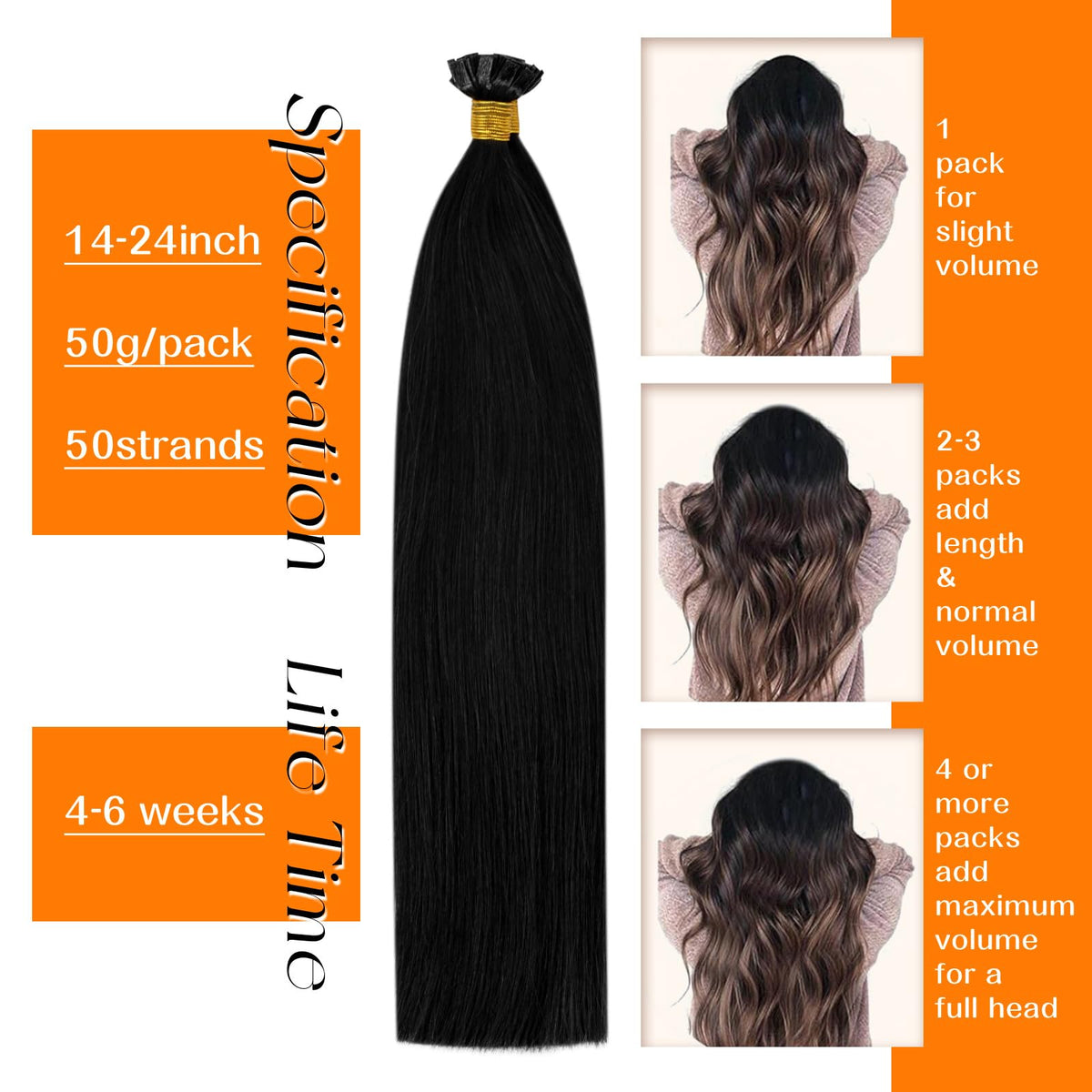 Different shades of Sunny Hair extensions displayed