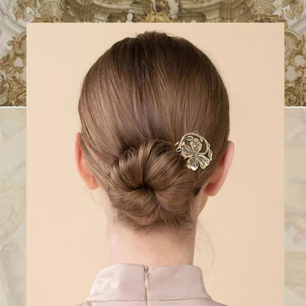 Different styles of INLAZTIM vintage hair side combs displayed