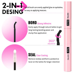 Different styles of YIDUO cluster lashes arranged