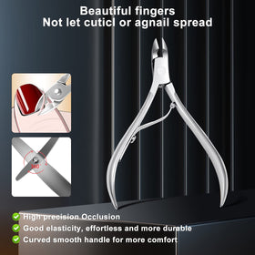 Different tools included in Andrea 30-piece manicure set