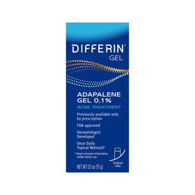 Differin Acne Gel 15g tube front view