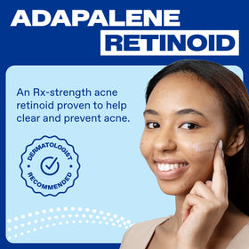 Differin Acne Gel packaging side view