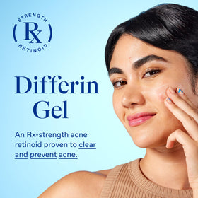 Differin Acne Gel packaging with product details