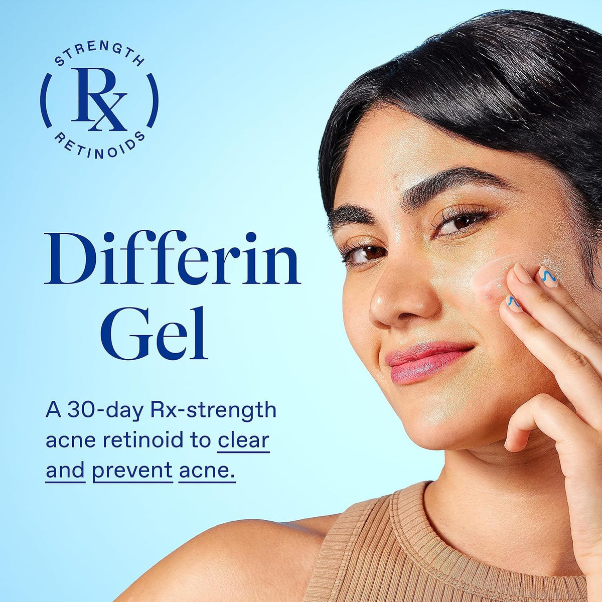 Differin Daily Deep Cleanser bottle front view