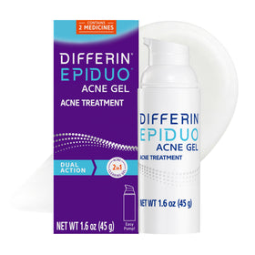 Differin Epiduo Acne Gel 45g Pump front view