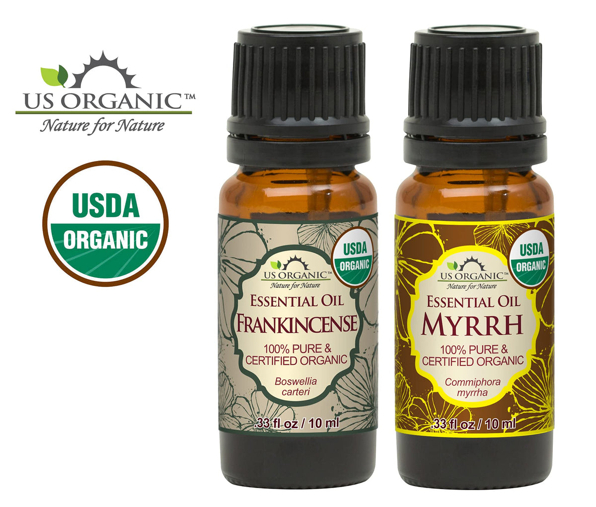 Diffuser with US Organic Myrrh and Frankincense oils
