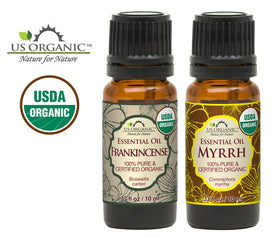 Diffuser with US Organic Myrrh and Frankincense oils