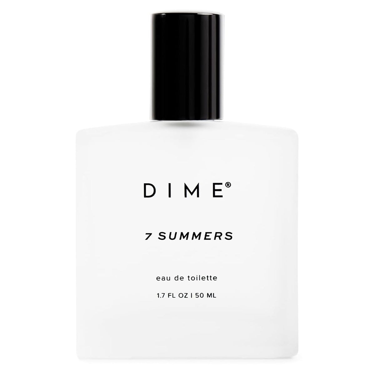 DIME 7 Summers Perfume 50ml front view with floral design