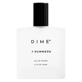 DIME 7 Summers Perfume 50ml front view with floral design