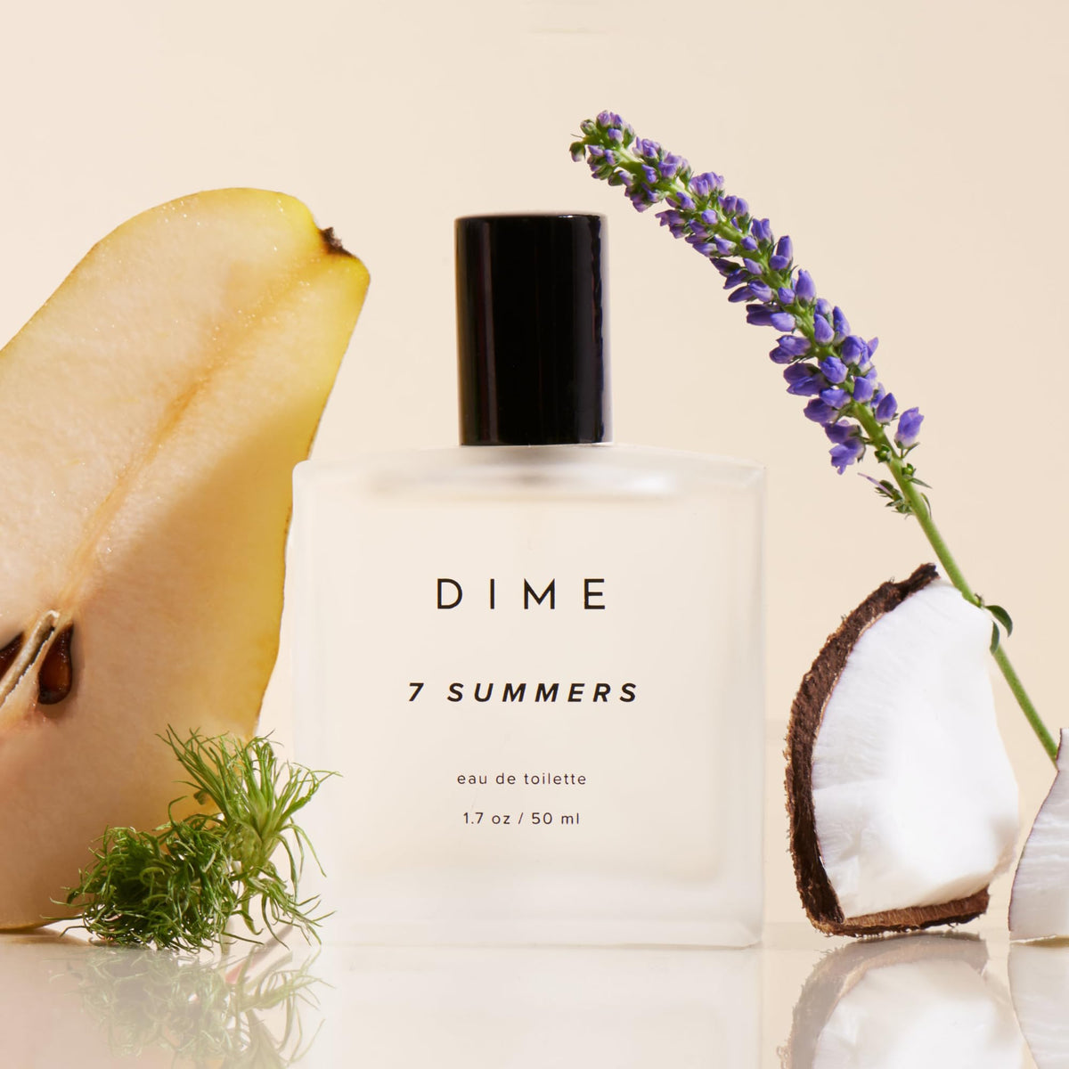 DIME 7 Summers Perfume bottle side view