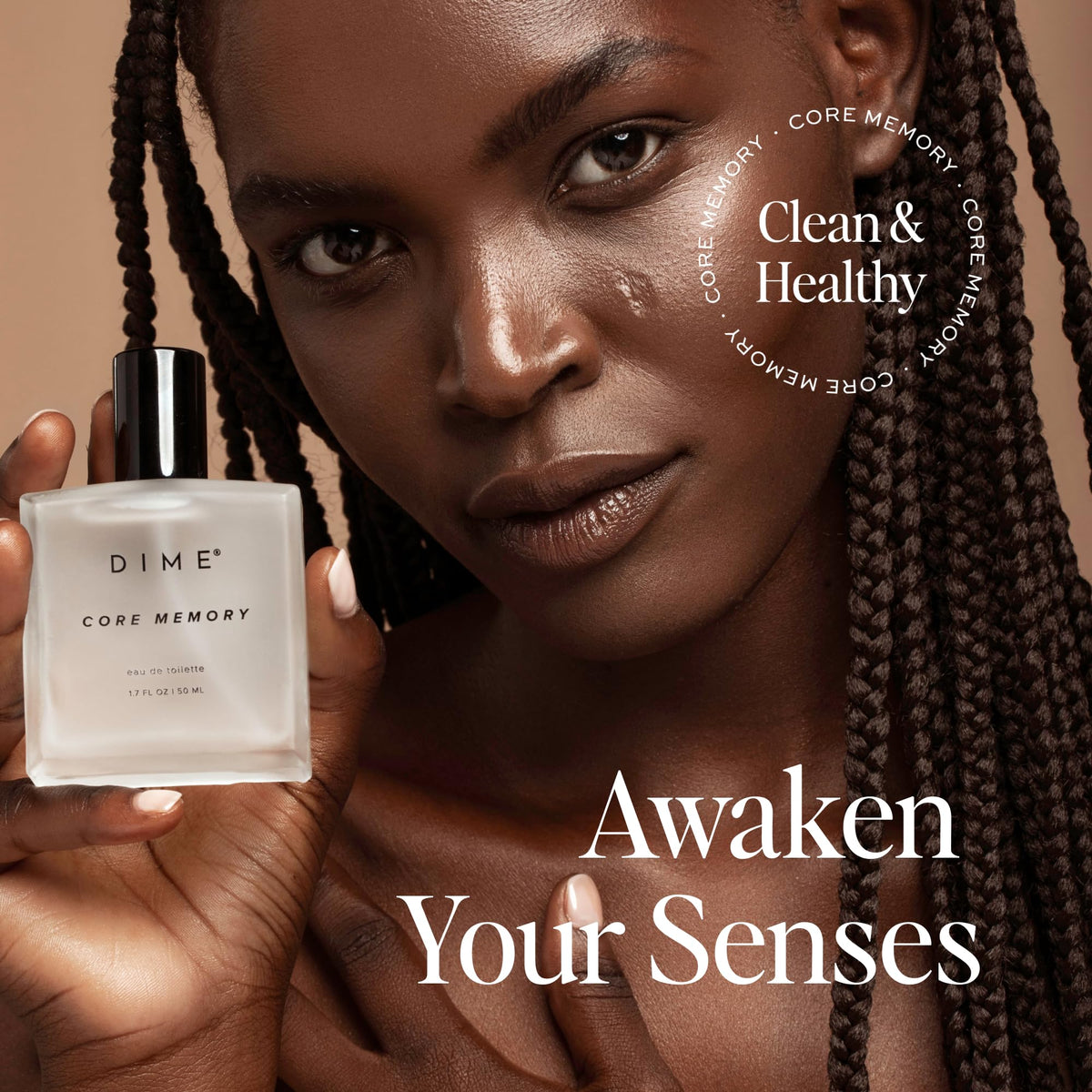 DIME Core Memory Perfume packaging