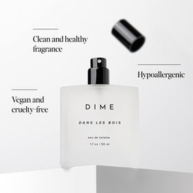 DIME Dans Les Bois Perfume packaging
