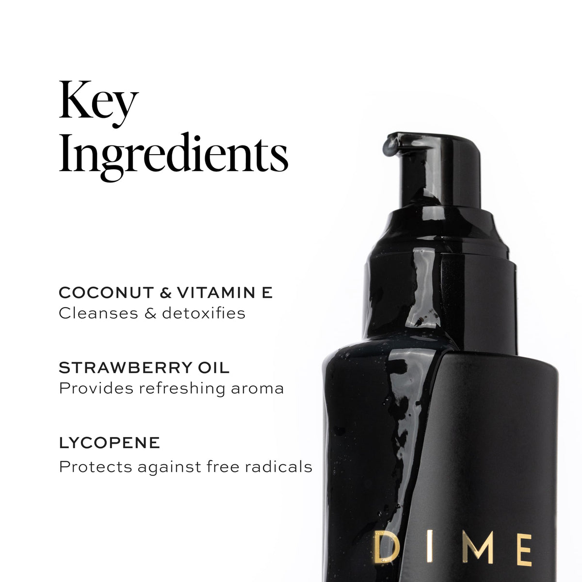 DIME Gentle Jelly Cleanser 90ml with pump