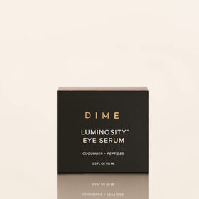 DIME Luminosity Eye Serum back view with details