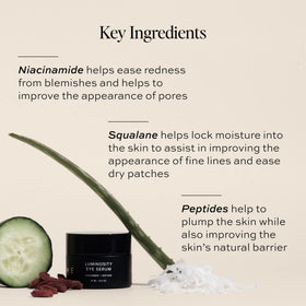 DIME Luminosity Eye Serum ingredients list