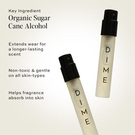 DIME Stay Awhile perfume sample from sampler set