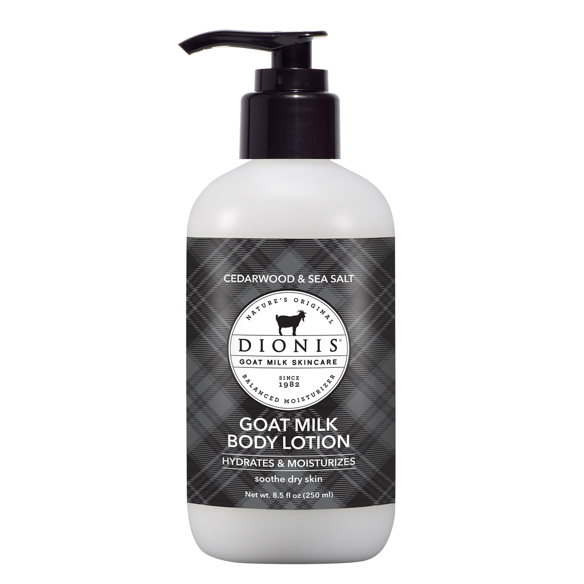 Dionis Goat Milk Lotion 8.5 oz pump bottle front view