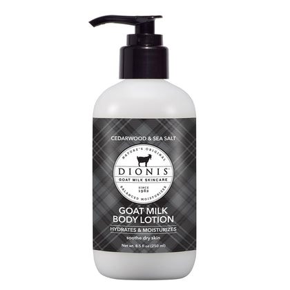 Dionis Goat Milk Lotion 8.5 oz pump bottle front view