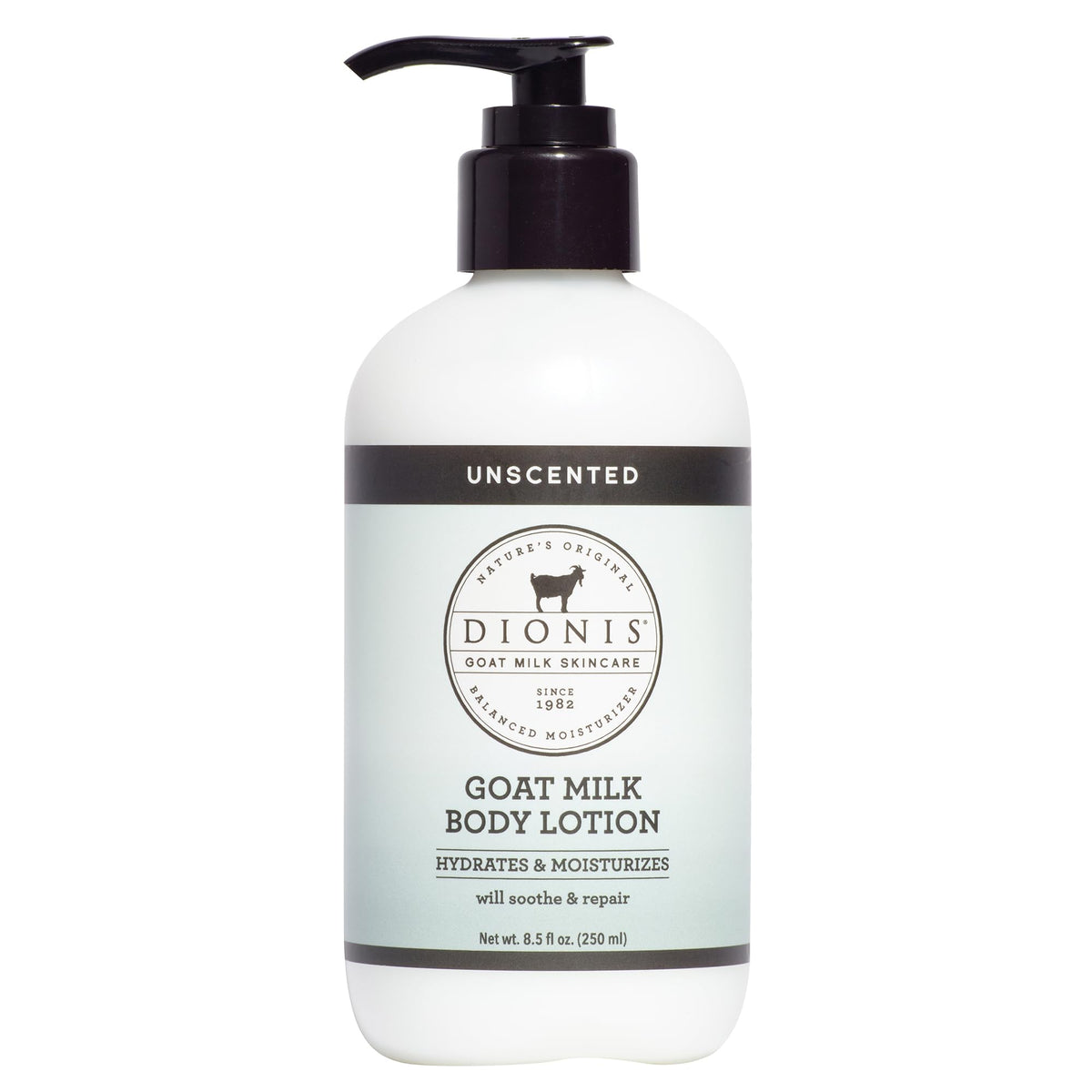 Dionis Goat Milk Lotion 8.5 oz pump front view
