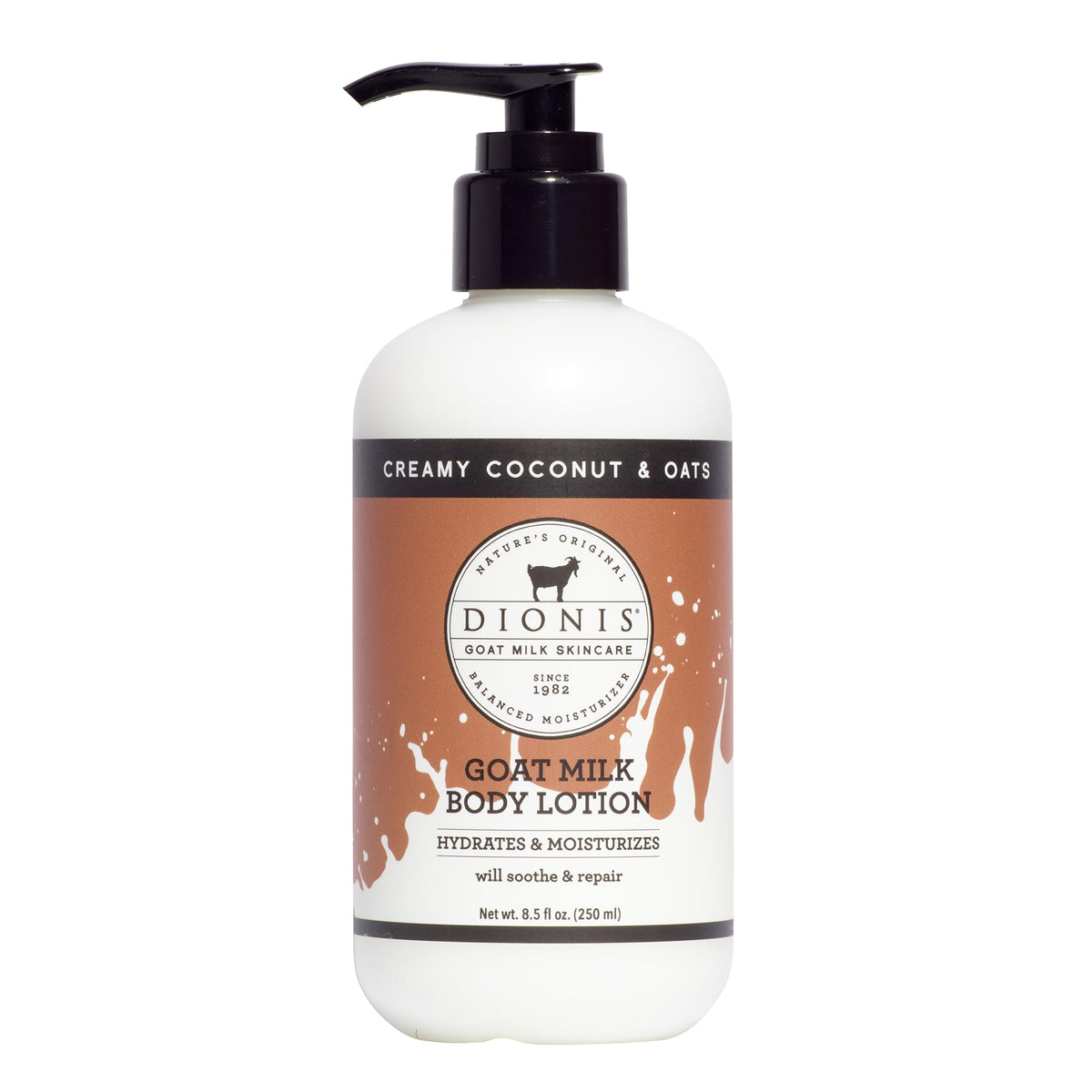 Dionis Goat Milk Lotion Creamy Coconut 8.5 oz front view