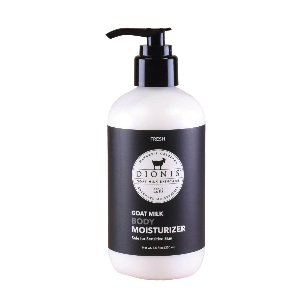 Dionis Goat Milk Lotion for Men 8.5 oz pump front view