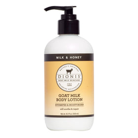Dionis Goat Milk Lotion Milk & Honey 8.5 oz front view