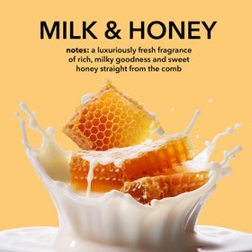 Dionis Goat Milk Lotion Milk & Honey with flowers